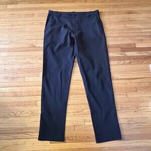 Lululemon Pants Mens 36 X33.5 ABC Commission Dress Slacks Performance Black